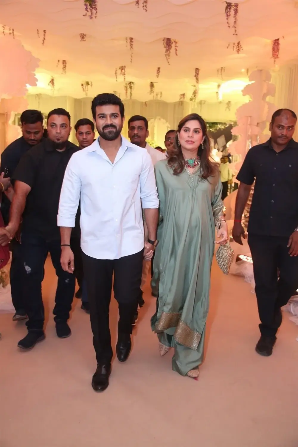 Telugu Actor Sharwanand and Rakshita Wedding Reception Images